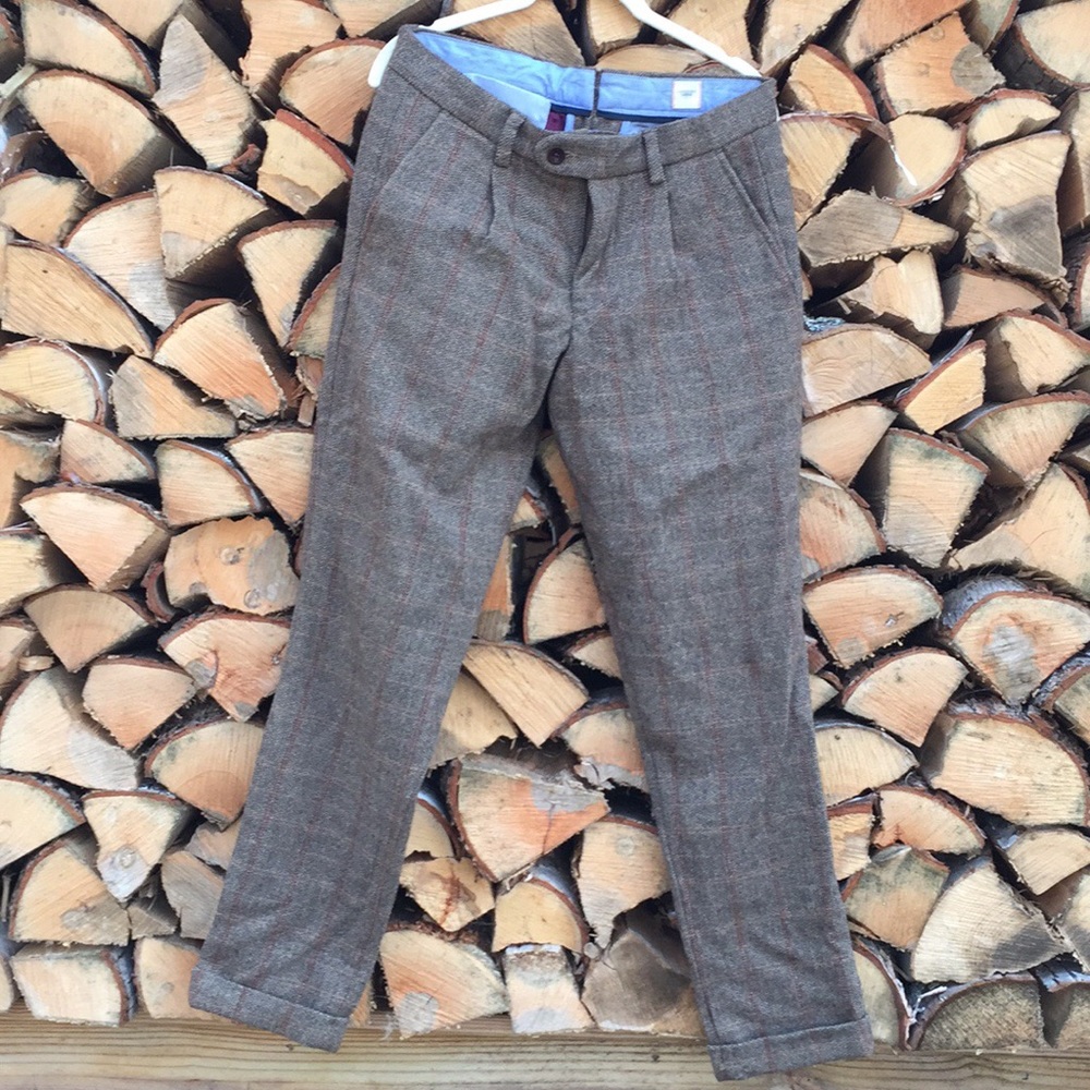 Men’s Lands End wool pants